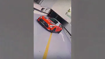 A brand new luxury red Mercedes #2023