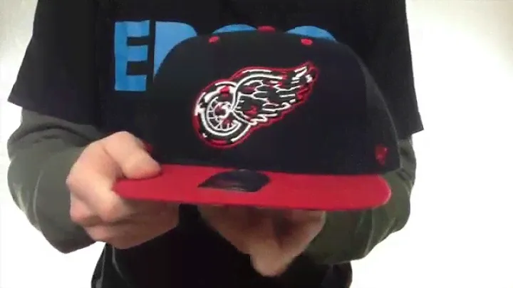 Red Wings 'THE-PLAINS LEOPARD SNAPBACK' Hat by Twins 47 Brand