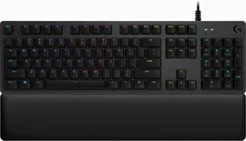 Клавиатура Logitech G513 Linear (GX Red switches) механическая черный USB Multimedia for gamer LED (подставка для запястий)