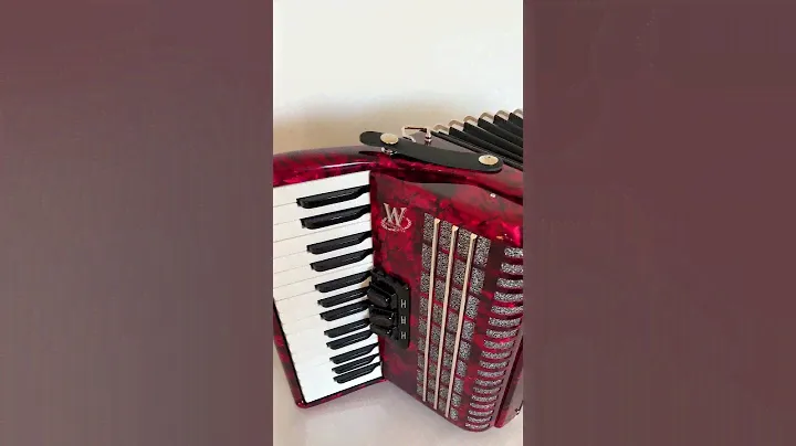 New Weltmeister Rubin Piano Accordion made in Germany, 60 Bass, Lightweight Accordian for Beginners