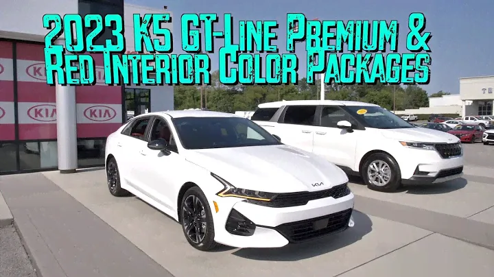 The New 2023 Kia K5 GT-Line-Premium & Red Interior Color Packages