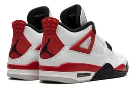Кроссовки Nike Air Jordan 4 (IV) Retro White Red Cement