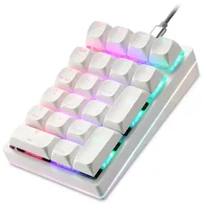 Клавиатура Motospeed K24 Pro Numpad Outemu Red Switch (Белый) белый