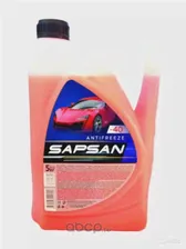 60005 SAPSAN АНТИФРИЗ RED ЮГ (5 КГ) (Кр.Кш) SAPSAN