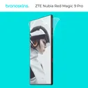 Защитная бронированная пленка на ZTE Nubia Red Magic 9 Pro
