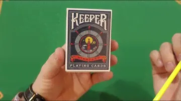 Обзор Колоды KEEPER BLUE (Кипер Синий) / Купить Карты для Фокусов и Покера