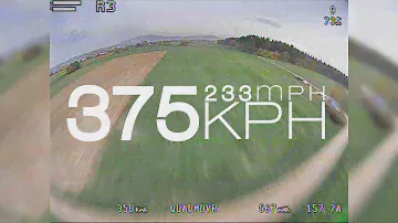 High Speed FPV Drone | 375kmh / 233mph