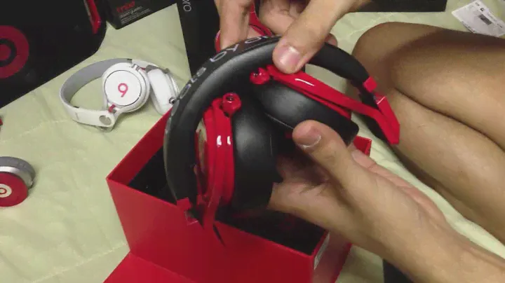 Beats Pro by Dr. Dre Red/Black UNBOXING