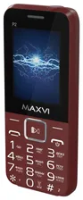 Мобильный телефон Maxvi P2 wine red