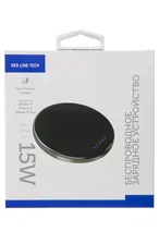 Беспроводная зарядка Red Line Qi-04, Fast Charge, черный