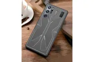 Чехол-бампер-панель-накладка MyPads на ZTE Nubia Red Magic 9 Pro / Red Magic 9 Pro Plus из износостойкого силикона серый