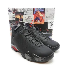 Nike Air Jordan 14 Retro SE Black Ferrari Black Red BQ3685-001 Mens Size 15