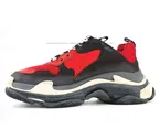 Balenciaga Triple S Red Black / 36-45